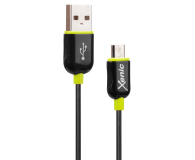 KABEL USB-MICRO USB 1.2M czarny XENIC - 1386738 - zdjęcie 2